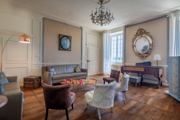 Le salon de la maison de maître