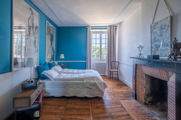 Chambre à la maison de maître