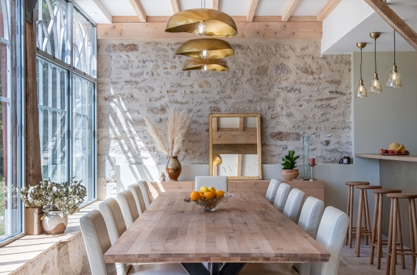 Salle à manger de l'orangerie