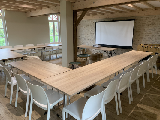 Salle de réception à l'orangerie