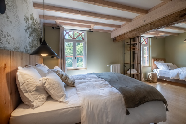 Chambre forêt à l'orangerie