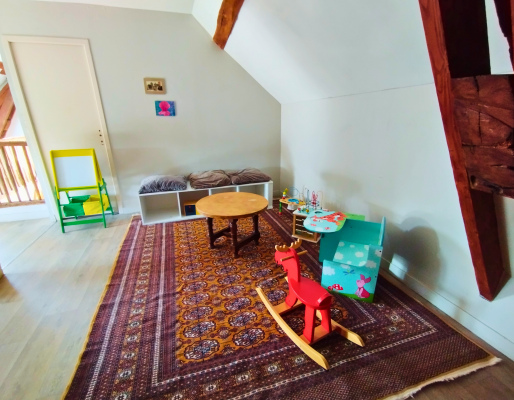 Espace enfants à l'étage de Valifer