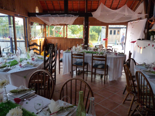 Le Salon de Piscine lors d'un marriage