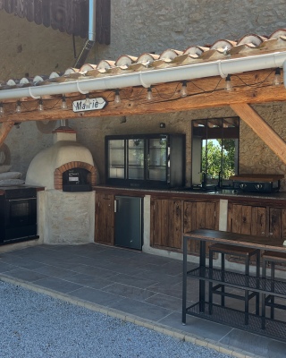 coin cuisine extérieure