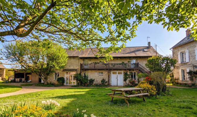 Vue extérieure du domaine