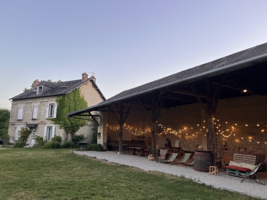 La grange en été