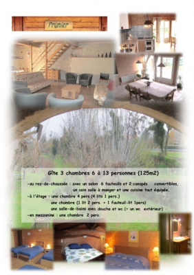 logement Gite, Chambre d'hôtes, Gite d'étape