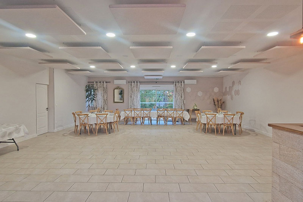 Rénovations salle de reception 2025