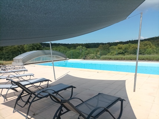 La piscine du gite