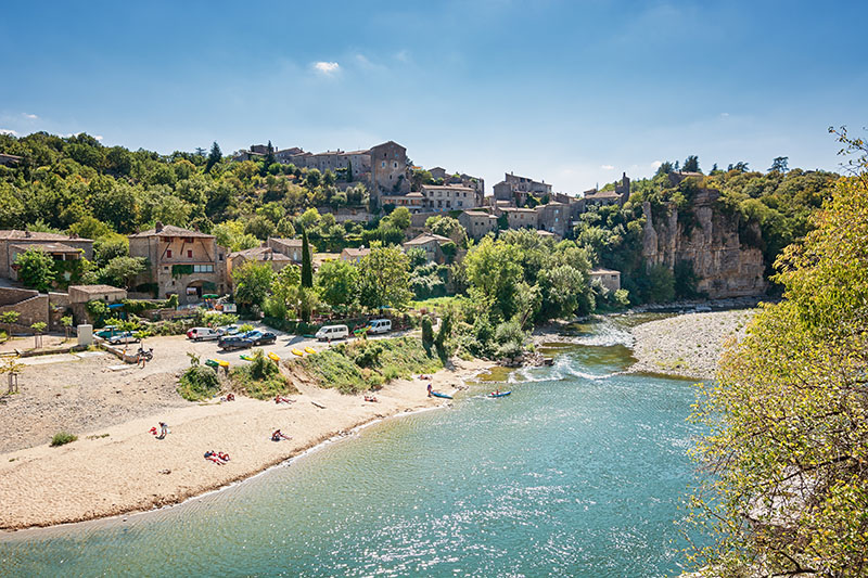 Balazuc, village d'Ardèche
