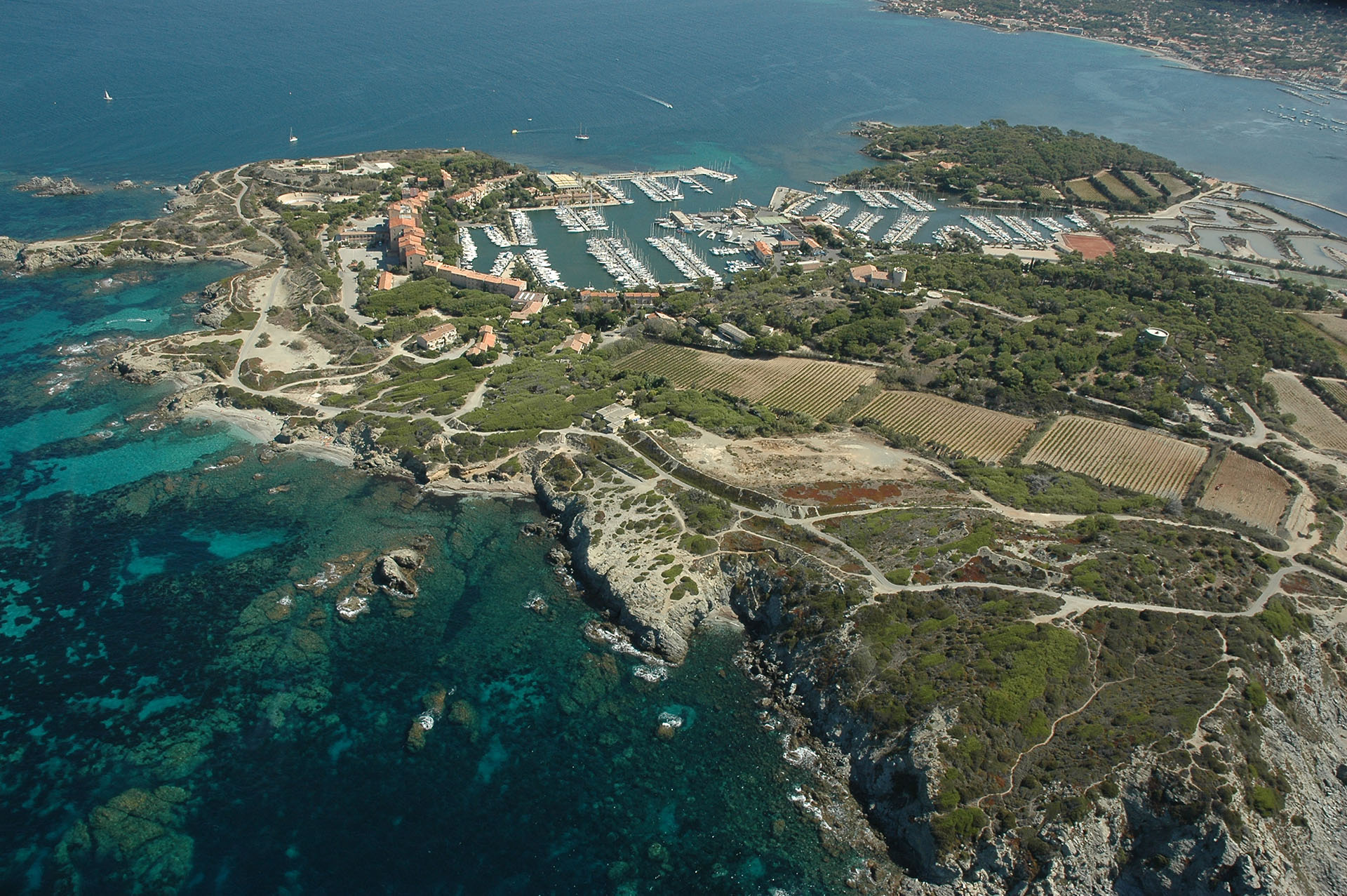 SIle des Embiez dans le Var